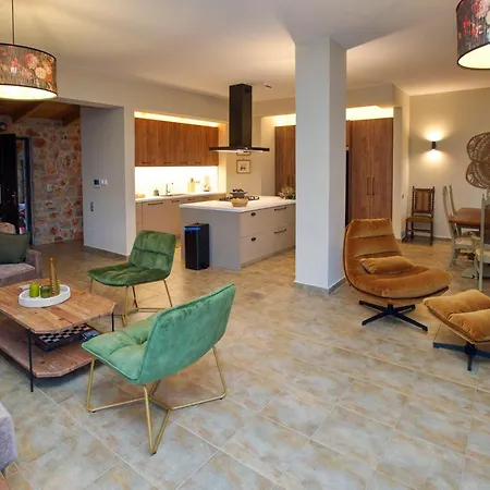 Вилла Aether Panorama Pool Retreat Epano Epidhavros