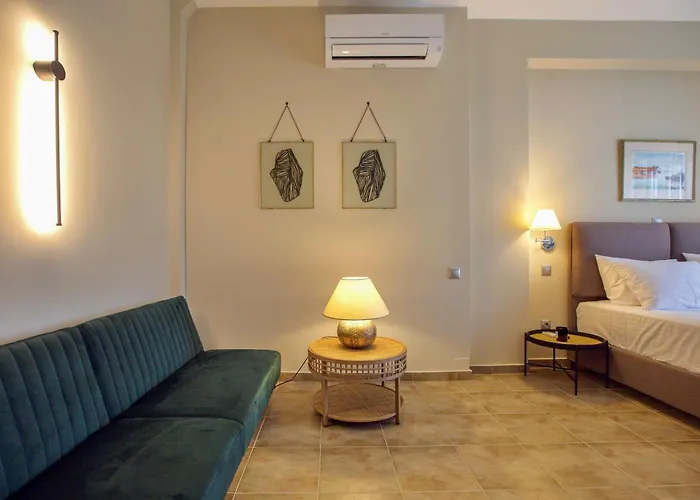 ヴィラ Aether Panorama Pool Retreat Epáno Epídhavros