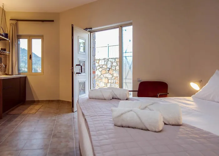 ヴィラ Aether Panorama Pool Retreat Epáno Epídhavros