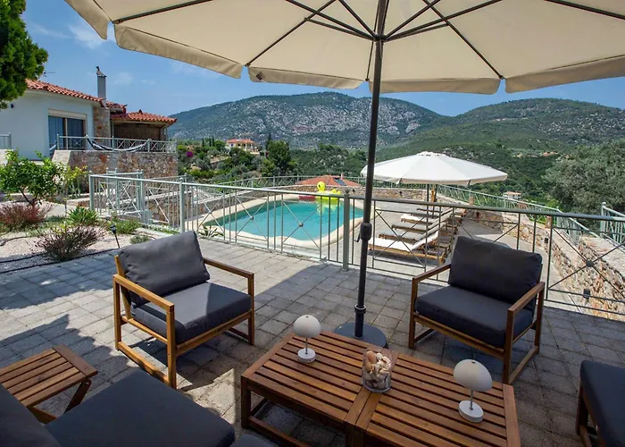 Aether Panorama Pool Retreat * Epáno Epídhavros