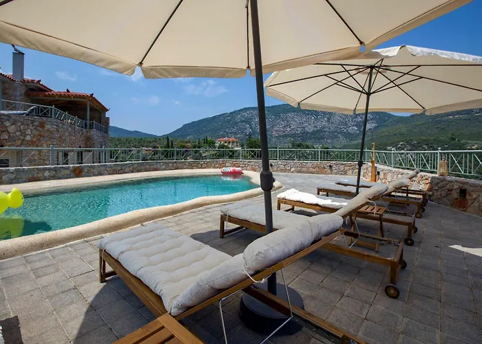 ヴィラ Aether Panorama Pool Retreat